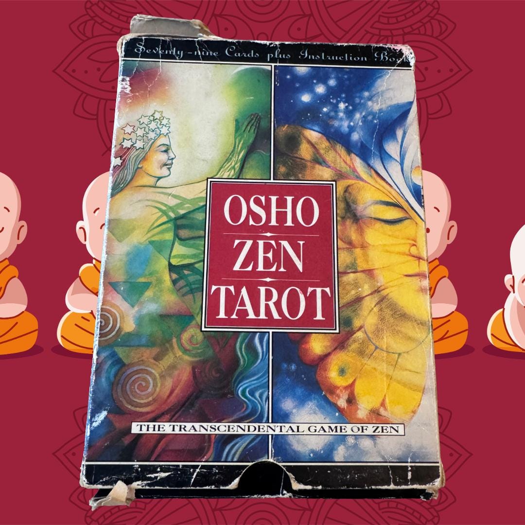 Rare Osho Zen Tarot Deck (1994) | Metta-Blessed™ | Transcendental Game of Zen, 79 Cards