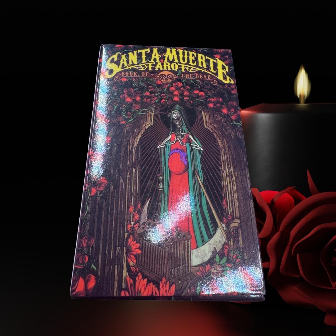 Santa Muerte Tarot Deck - Modern - Complete Set | Tarot Cards | Metta-Blessed™