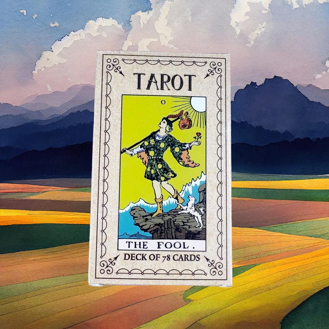 The Rider Waite Tarot Deck | Complete Set | Tarot Cards | Metta-Blessed™