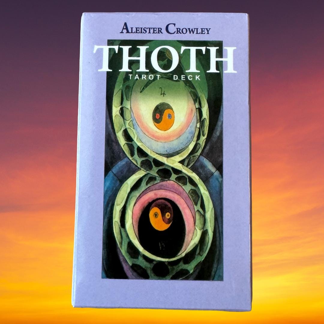 Thoth Tarot Deck: Aleister Crowley Divination Cards - Metta-Blessed™