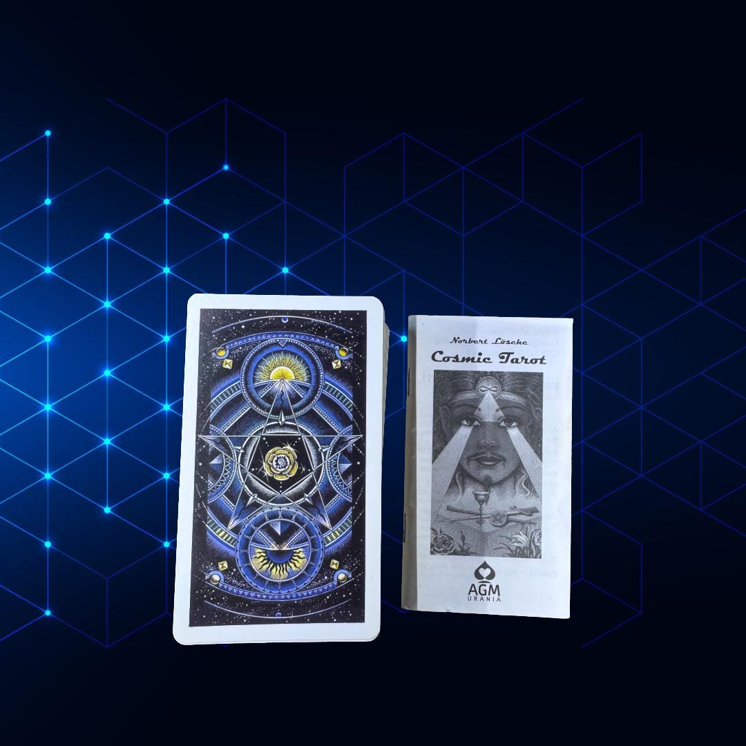 Cosmic Tarot Deck Vintage (1998) Rare Complete Set | Tarot Cards | Metta-Blessed™