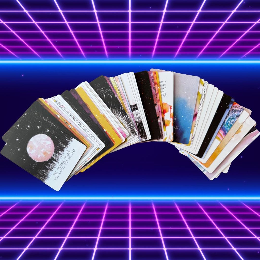 Affirmation Oracle Cards: 52-Card Deck | Metta-Blessed™ | Spiritual Guidance