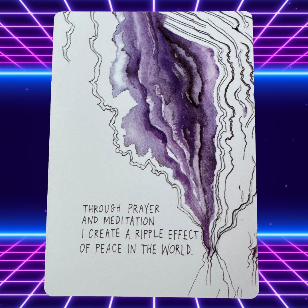 Affirmation Oracle Cards: 52-Card Deck | Metta-Blessed™ | Spiritual Guidance