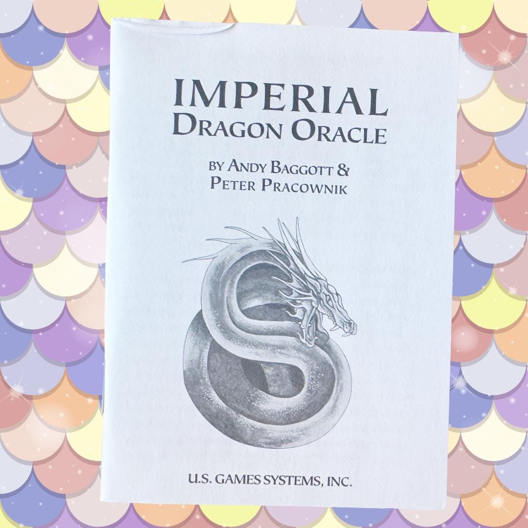 Imperial Dragon Oracle Cards (2009) Andy Baggott & Peter Pracownik | U.S. Games Systems | Metta-Blessed™