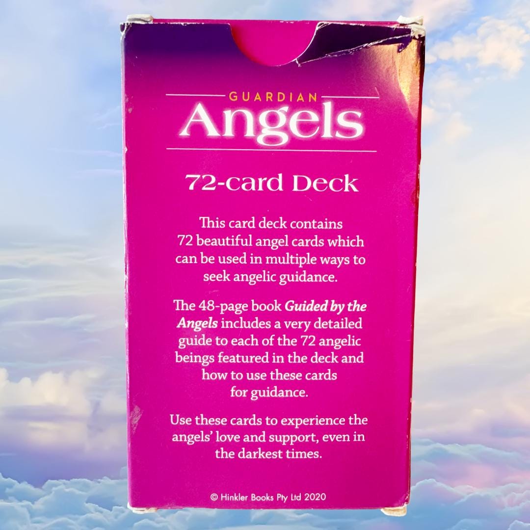 Guardian Angels Oracle Card Deck (2020) 72 Cards | Metta-Blessed™