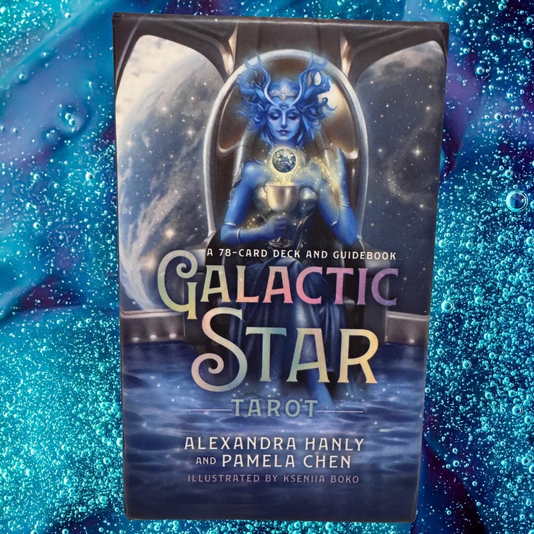 Galactic Star Tarot | 78-Card Deck and Guidebook by Alexandra Hanly & Pamela Chen | Metta-Blessed™