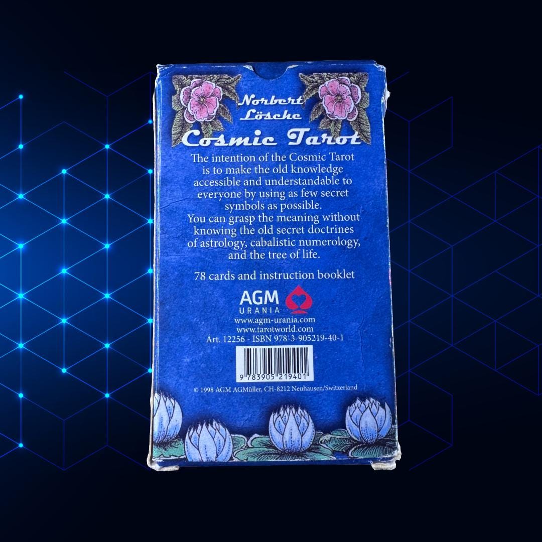 Cosmic Tarot Deck Vintage (1998) Rare Complete Set | Tarot Cards | Metta-Blessed™