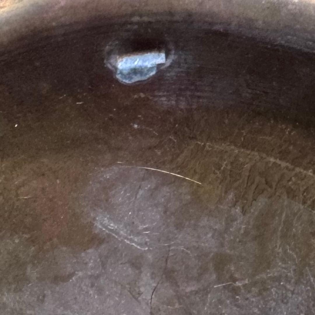 Antique Hand-Etched Brass Plate | Metta-Blessed™ | Egyptian Revival Middle Eastern Decor