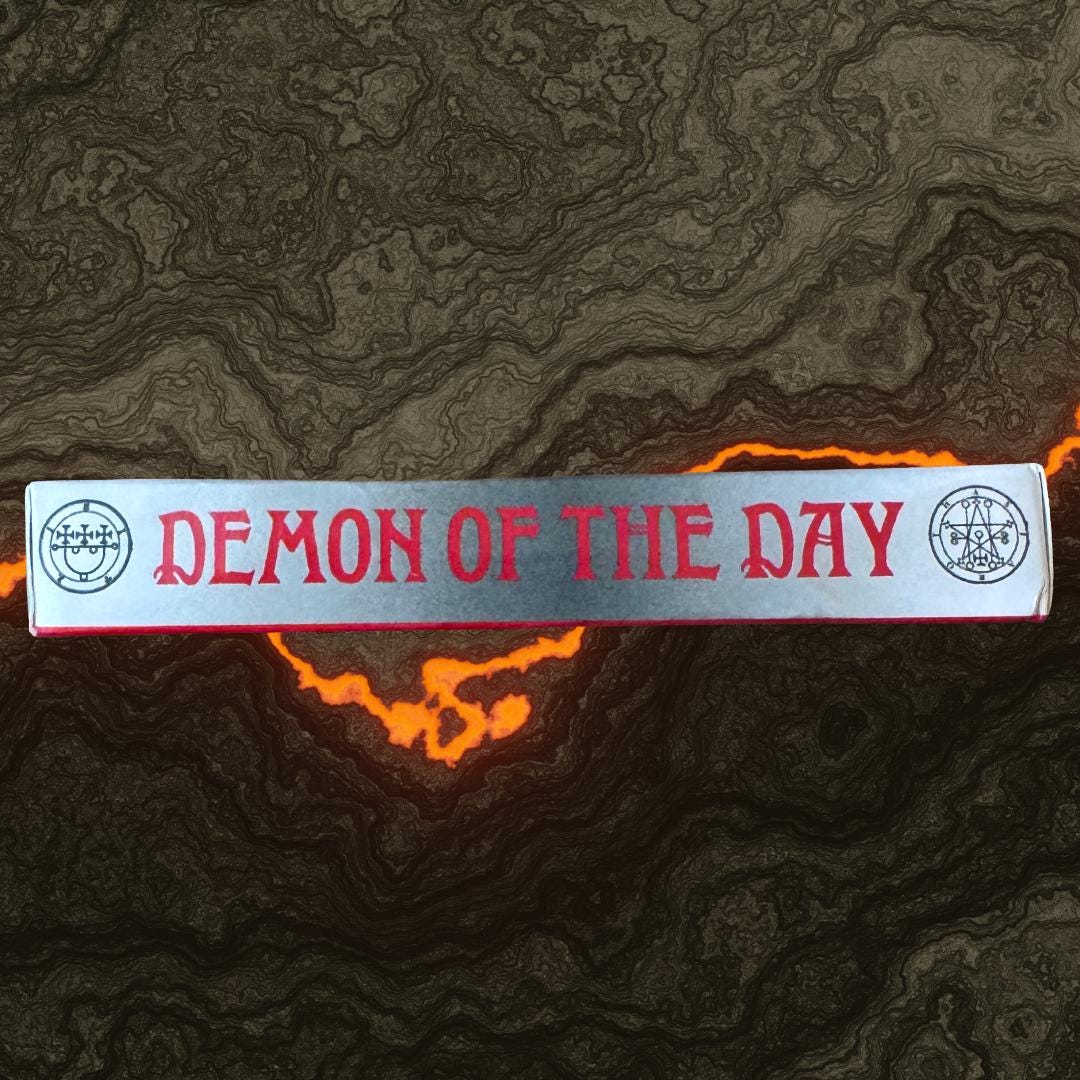 Oracle Cards | Metta-Blessed™ | Demon of the Day Oracle Cards – Fiendish Inspiration from the Goetic Demons