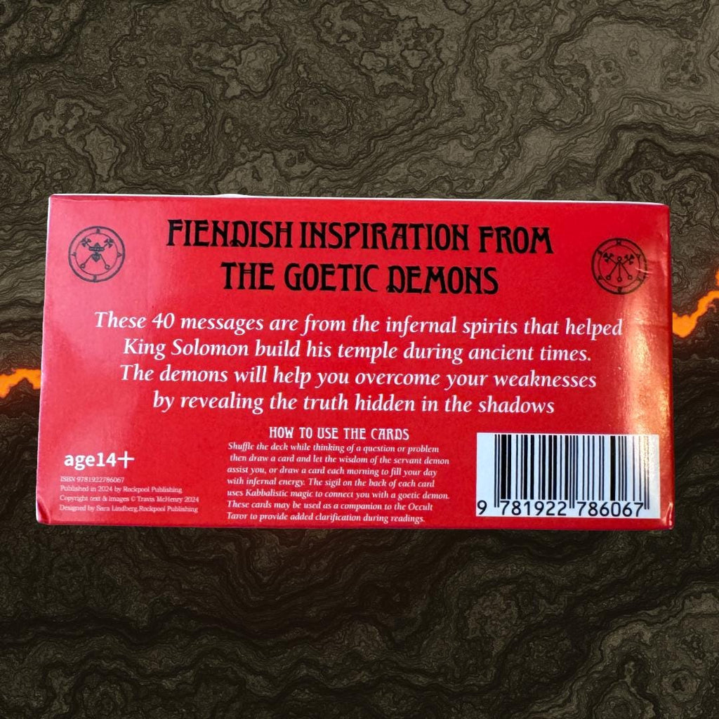 Oracle Cards | Metta-Blessed™ | Demon of the Day Oracle Cards – Fiendish Inspiration from the Goetic Demons