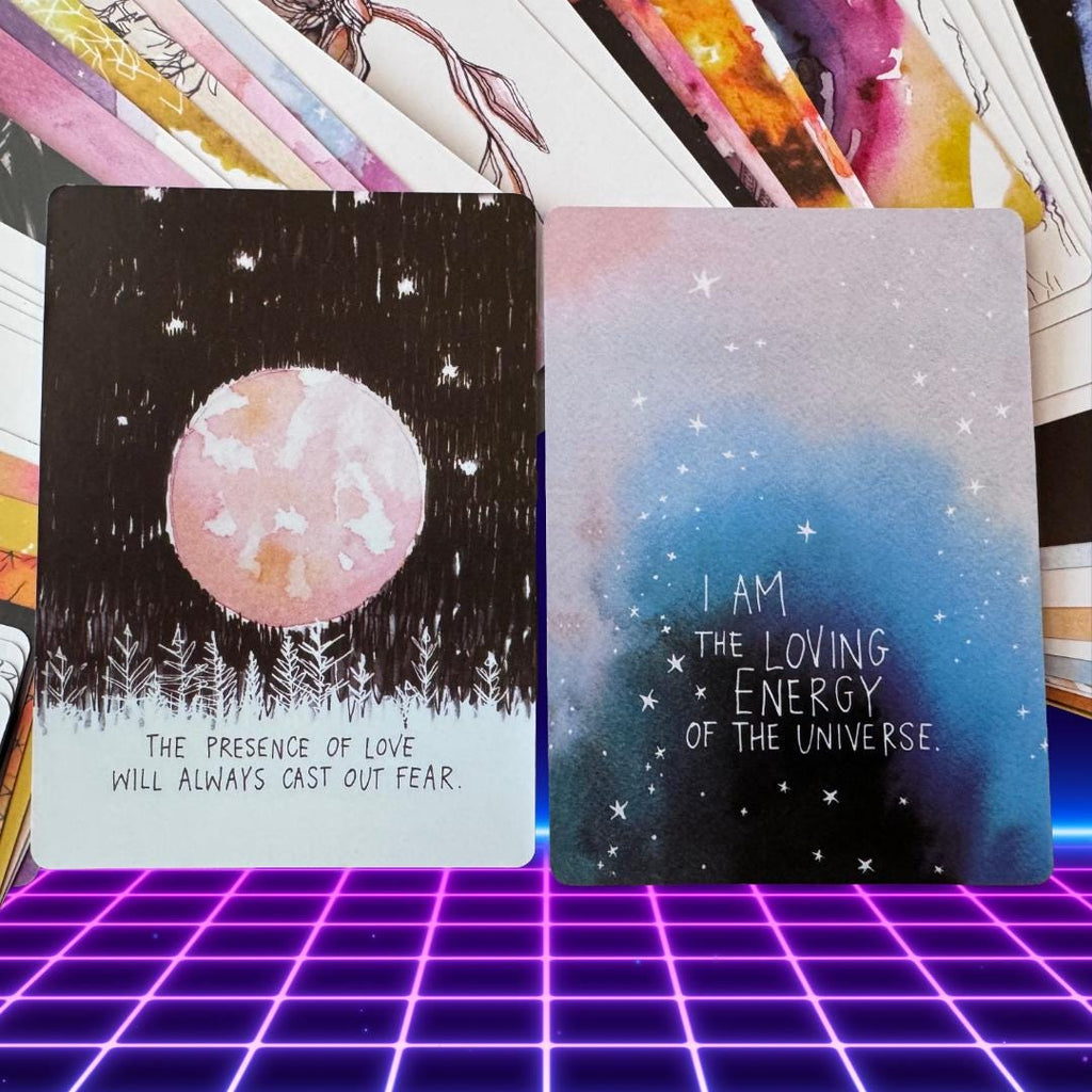 Affirmation Oracle Cards: 52-Card Deck | Metta-Blessed™ | Spiritual Guidance