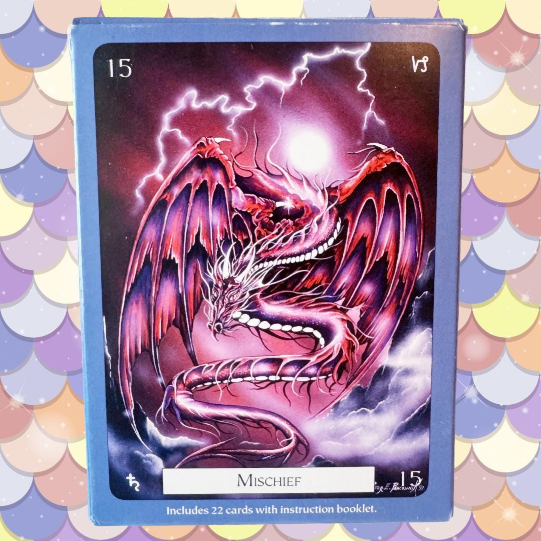 Imperial Dragon Oracle Cards (2009) Andy Baggott & Peter Pracownik | U.S. Games Systems | Metta-Blessed™