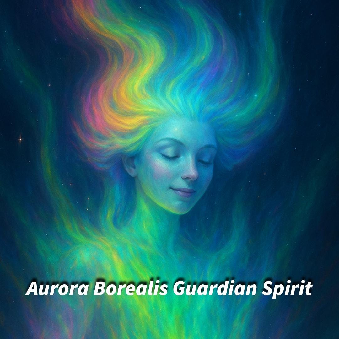 Enchanted Ring - Aurora Borealis Spirit | Rainbow Guardian Energy Vessel | POWERFUL MANIFESTATION | Metta-Blessed™
