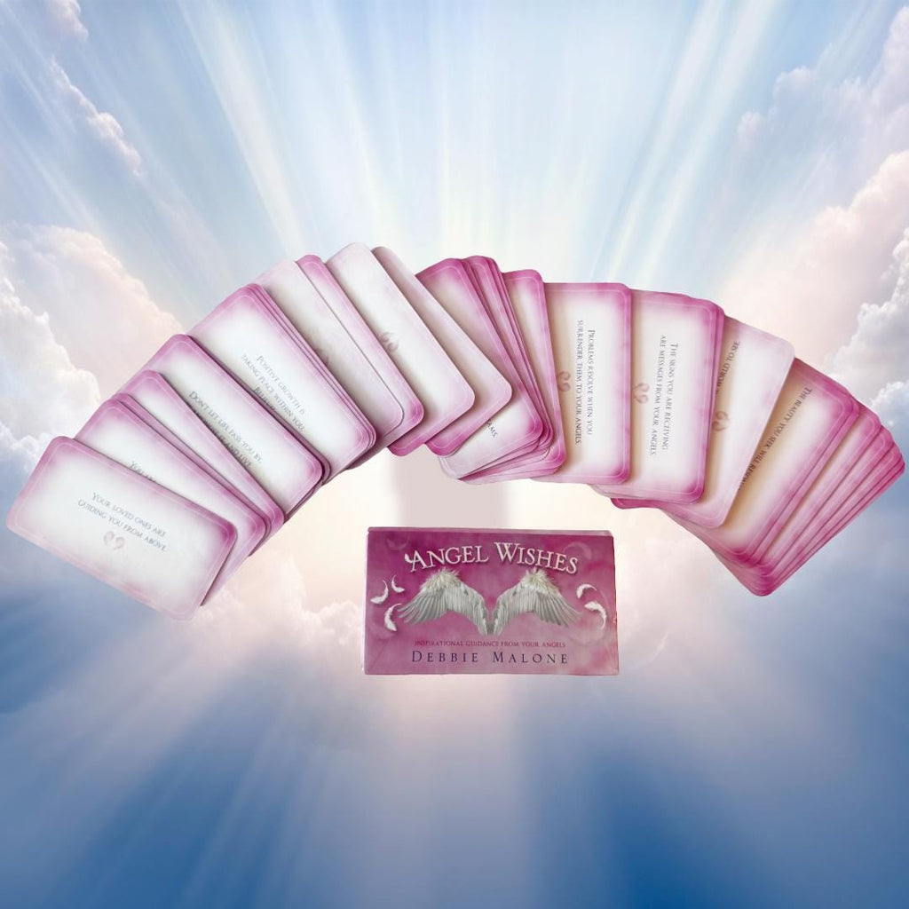 Angel Wishes Cards by Debbie Malone – Oracle Deck | Metta-Blessed™ | Spiritual Guidance