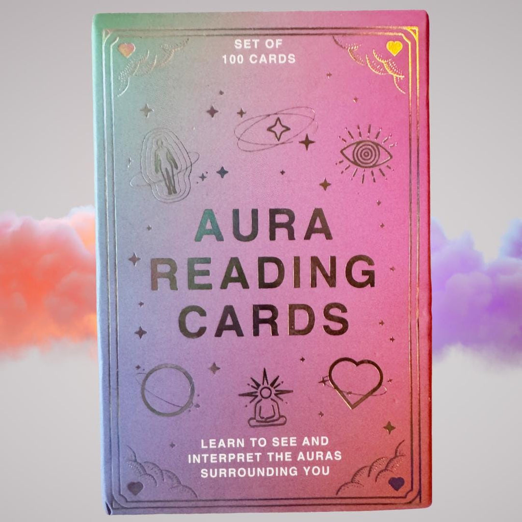 Aura Reading Cards – 100 Card Deck | Learn to See & Interpret Auras | Metta-Blessed™