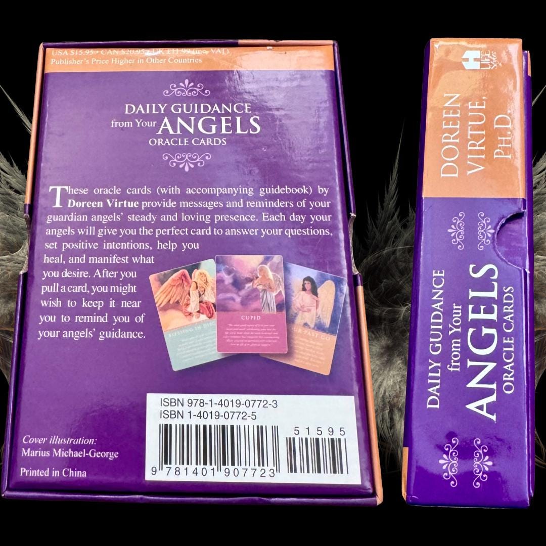Doreen Virtue Daily Guidance Angel Oracle Cards: 44-Card Deck, Mint Condition