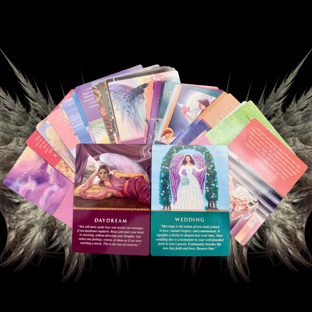 Doreen Virtue Daily Guidance Angel Oracle Cards: 44-Card Deck, Mint Condition