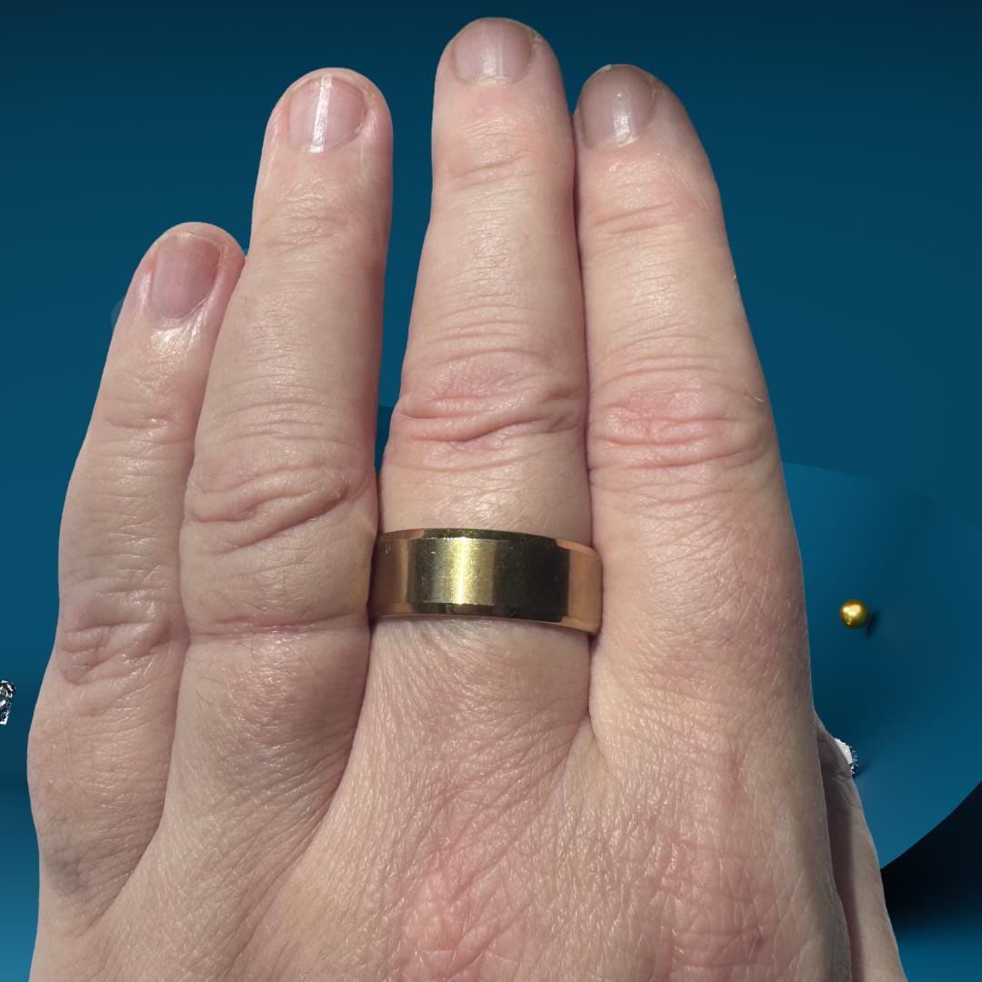 Enchanted Ring - Goddess Nut Spirit-Bound Ring: Sacred Gold Band | POWERFUL MANIFESTATION  | Metta-Blessed™