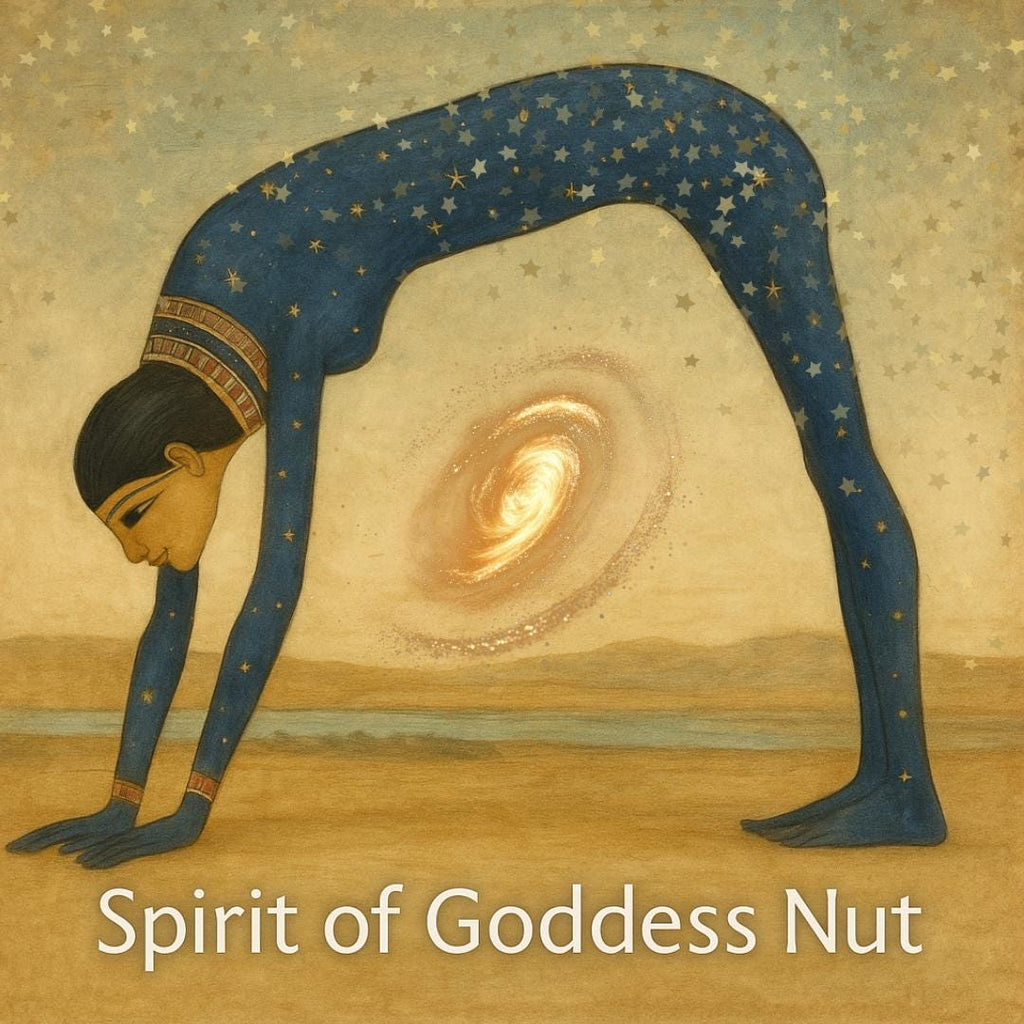 Enchanted Ring - Goddess Nut Spirit-Bound Ring: Sacred Gold Band | POWERFUL MANIFESTATION  | Metta-Blessed™