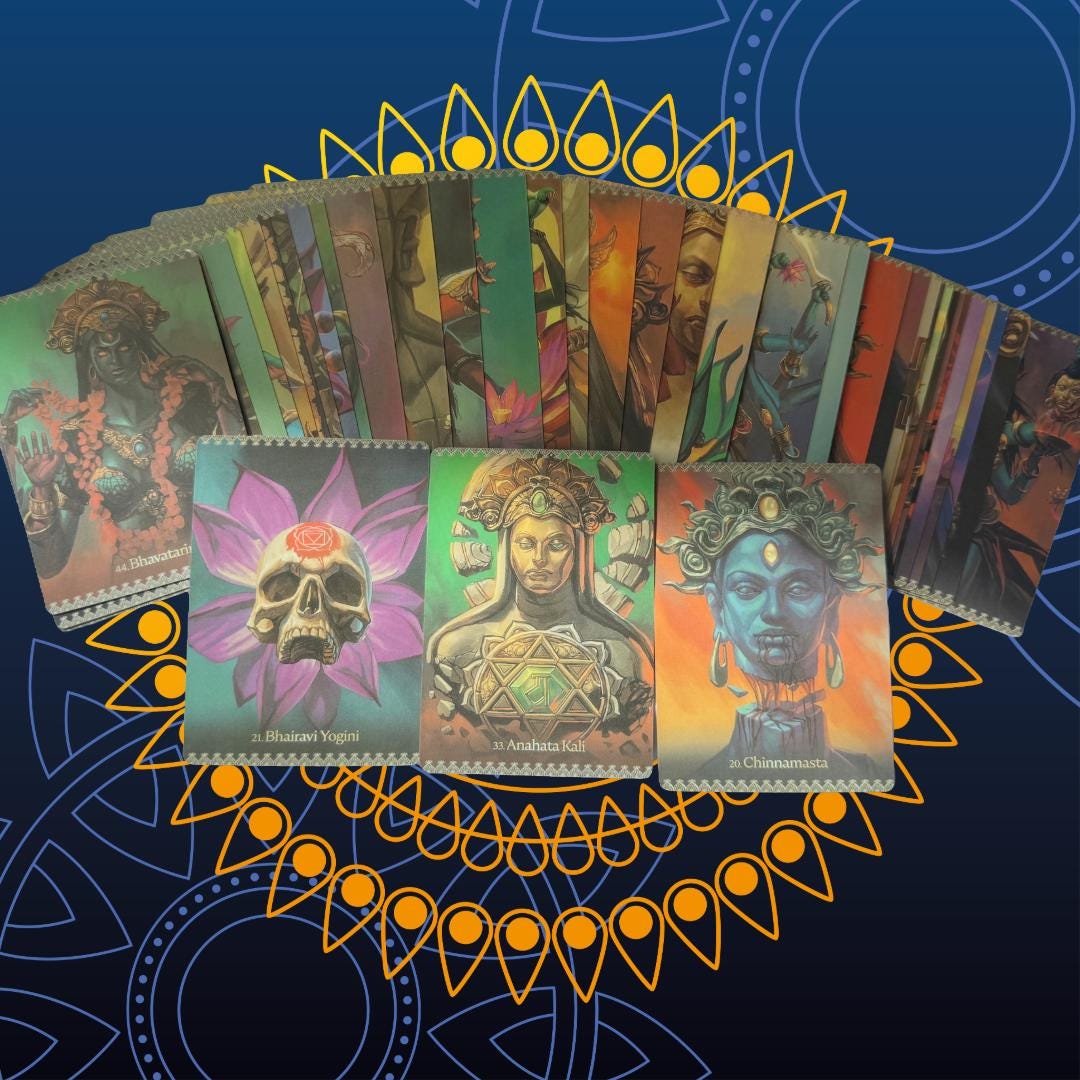 Kali Oracle Cards by Alana Fairchild | Divine Mother Guidance | Metta-Blessed™
