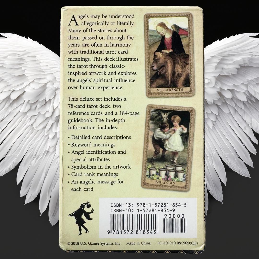 Influence of the Angels Tarot (2018) | 78-Card Deck | Metta-Blessed™