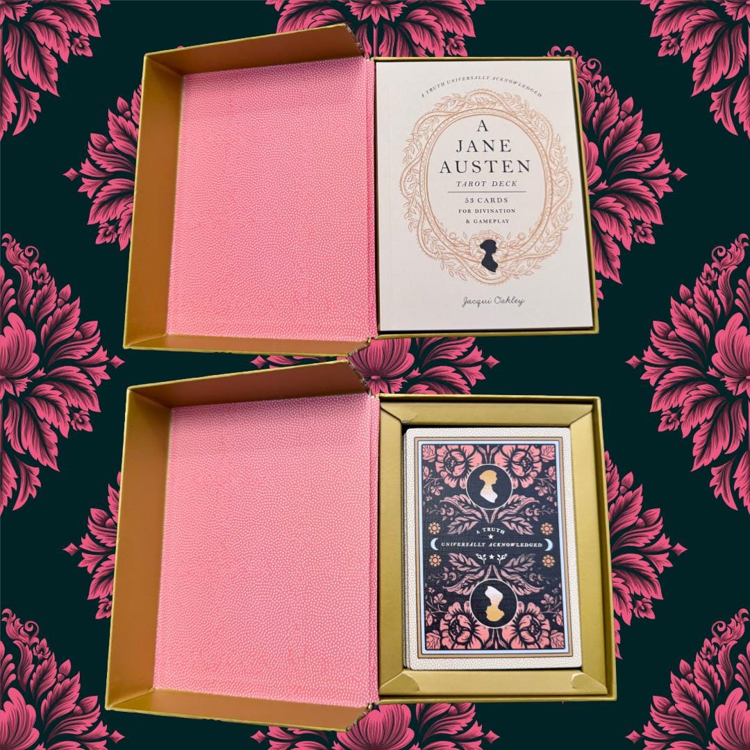 A Jane Austen Tarot Deck (First Edition, 2020) | A rare literary-inspired deck infused with Metta-Blessed™ intention