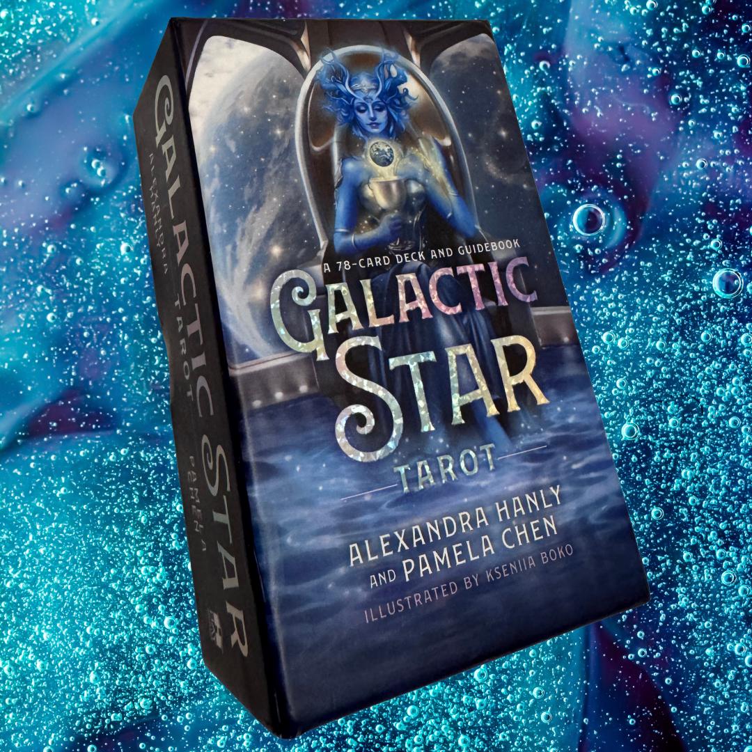 Galactic Star Tarot | 78-Card Deck and Guidebook by Alexandra Hanly & Pamela Chen | Metta-Blessed™
