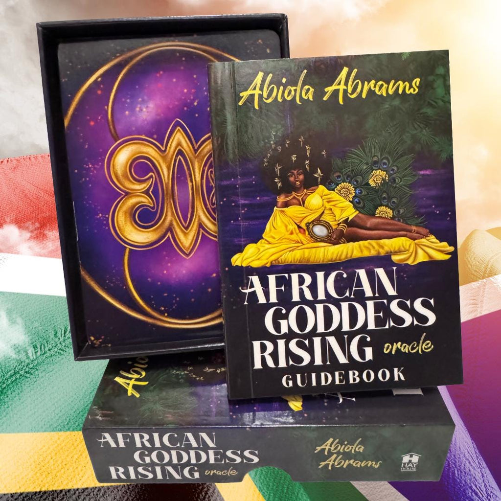 African Goddess Rising Oracle Cards | 44-Card Deck & Guidebook by Abiola Abrams | Metta-Blessed™