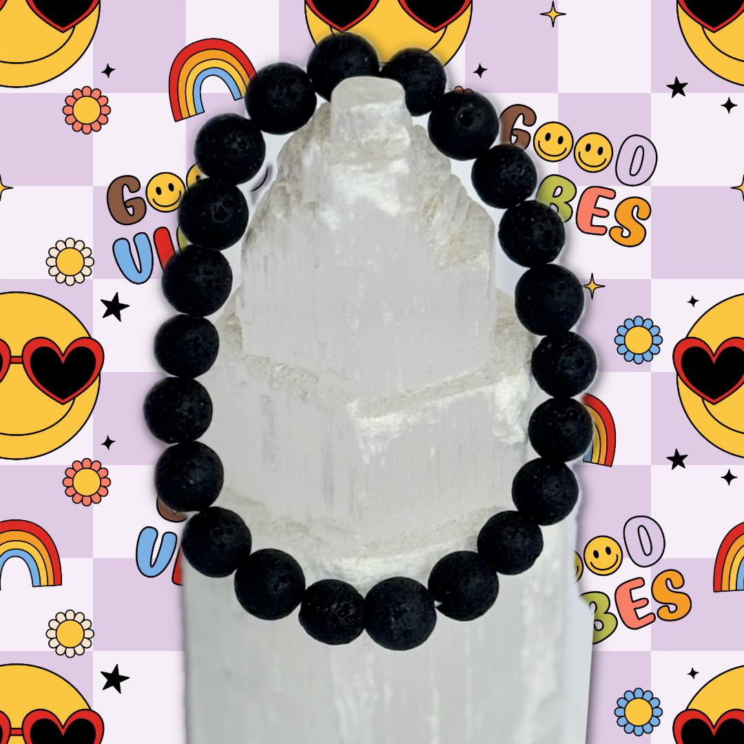 5-Element Teen Bracelet Set — Fire, Water, Spirit, Earth & Shadow | Metta-Blessed™