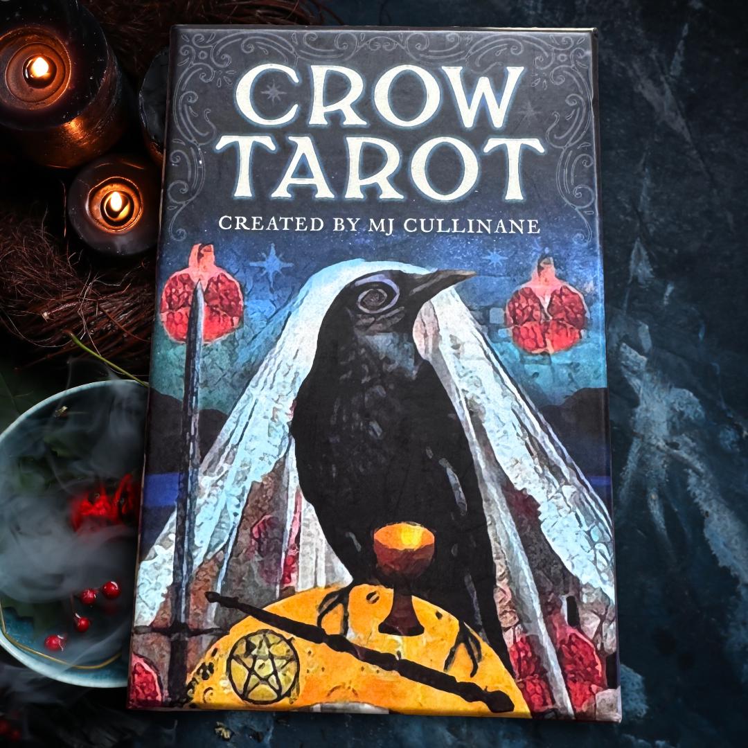 Crow Tarot Deck: MJ Cullinane, 78-Card Set, Metta-Blessed™