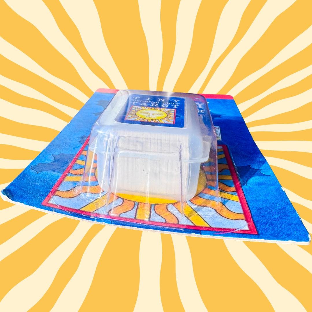 Miniature Universal Waite Tarot Deck Keychain - 78 Cards - Collectible U.S. Games Systems