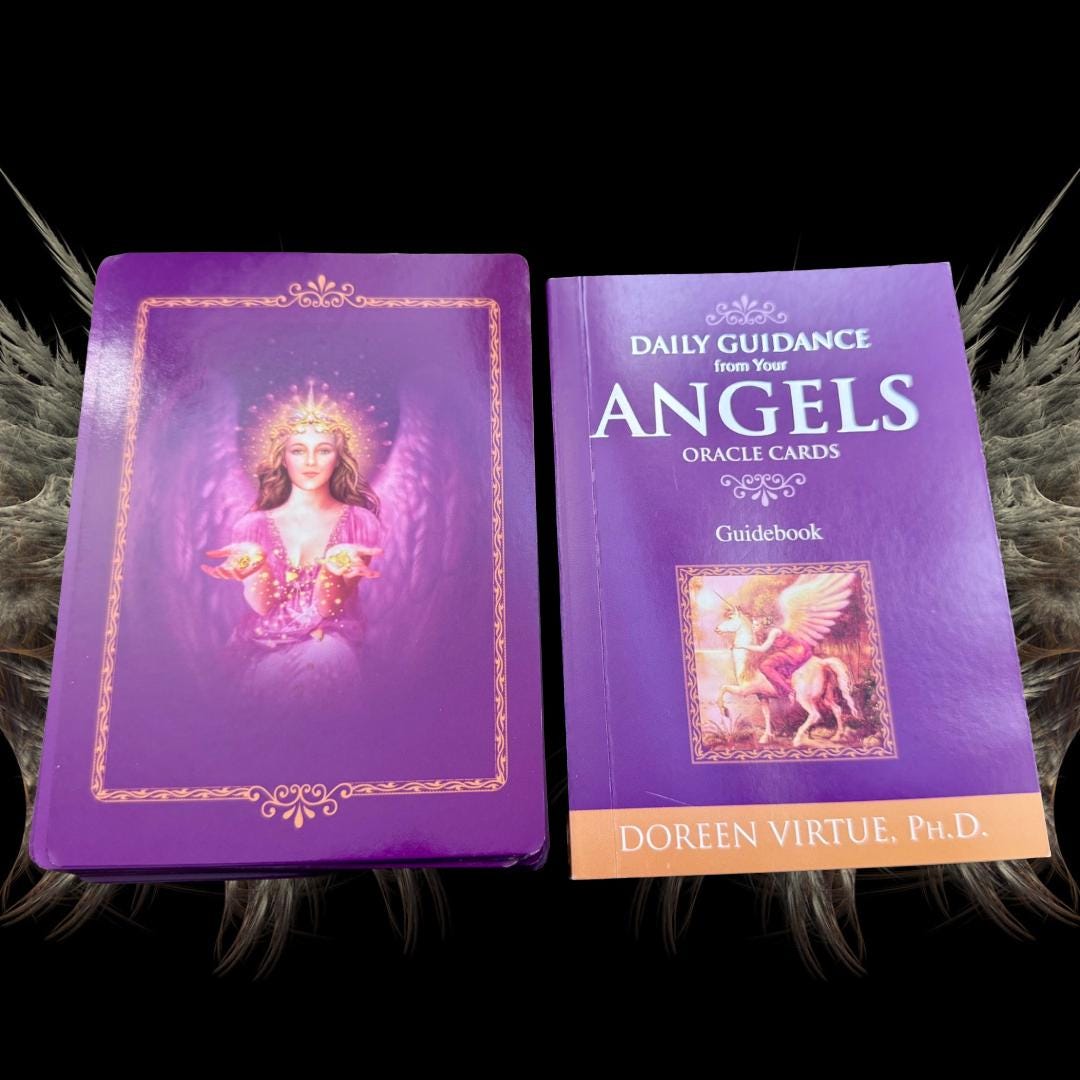 Doreen Virtue Daily Guidance Angel Oracle Cards: 44-Card Deck, Mint Condition