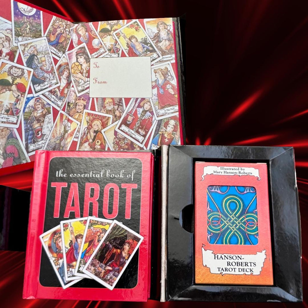 Mini Tarot to Go! (2002) Peter Pauper Press | Hanson-Roberts Tarot Deck & Guidebook Set – Collectible | Metta-Blessed™