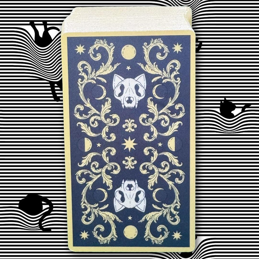 Cats Rule The Earth Tarot 78-card deck for the feline-obsessed and intuitively attuned | Metta-Blessed™