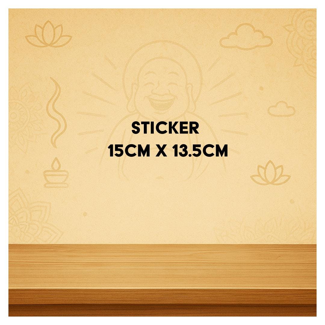 Jesus Has Your Back – Funny Religious Sticker | Christian Humor | Faith Protection Meme | Metta-Blessed™