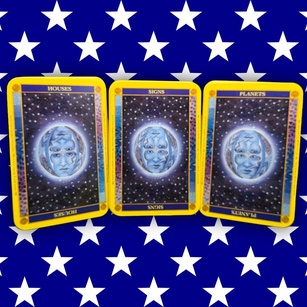 Karma Cards — Monte Farber (2007 Connections Edition) | Astrology 36-card Deck | Complete Set | Metta-Blessed™