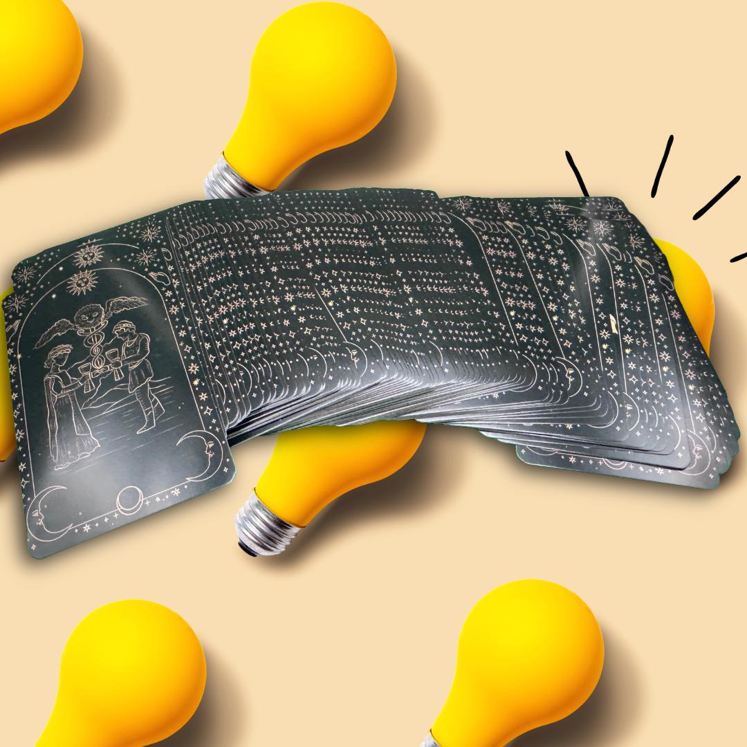 Beginner's Tarot | 78-card Tarot Learning Deck | Image and Meaning per card | Metta-Blessed™