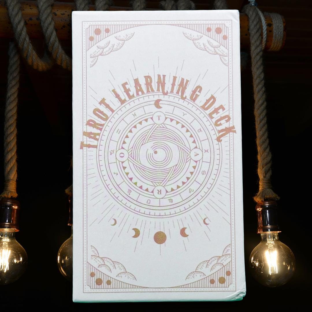 Beginner's Tarot | 78-card Tarot Learning Deck | Meaning on each card | Metta-Blessed™