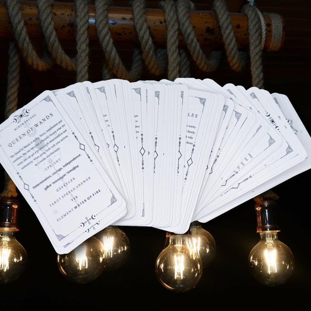 Beginner's Tarot | 78-card Tarot Learning Deck | Meaning on each card | Metta-Blessed™