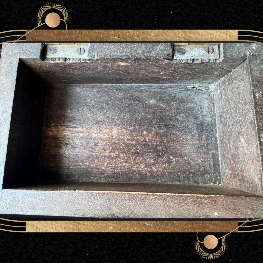 Charging & Protection Box - Vintage Reclaimed Wood | Strong Energy Link - Spirit Vessel | Metta-Blessed™