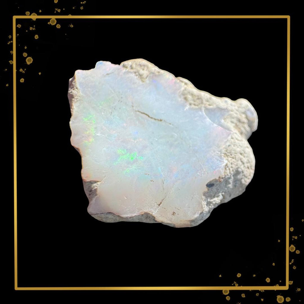 Ethiopian Welo Opal — Luminous Elemental Mirror | Ethical Specimen | Metta-Blessed™