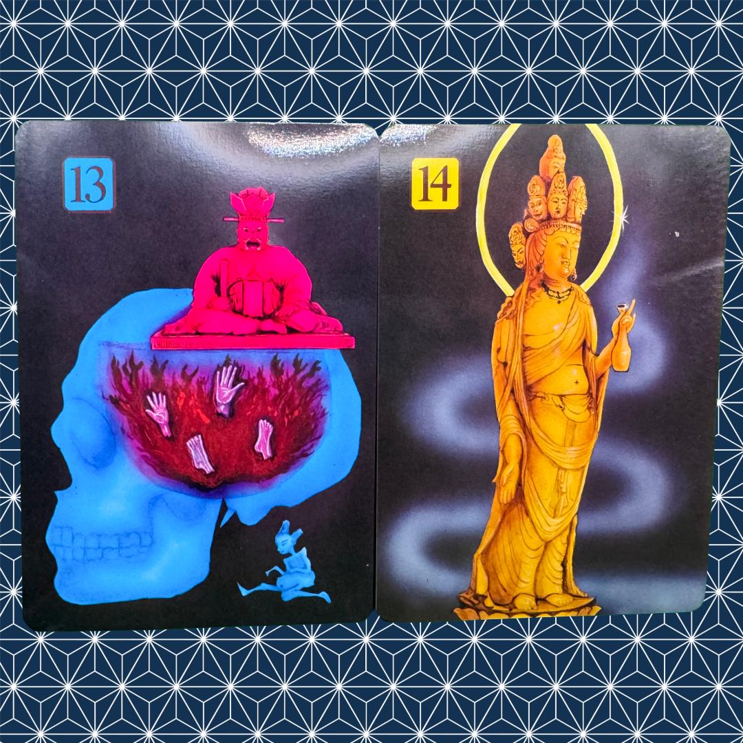 Buddhistic Fantasy Tarot — Signed & Numbered Limited Edition (No. 297/300) | 1982 Shigeki Gomi M.D., Suwa Nagano Japan | Metta-Blessed™