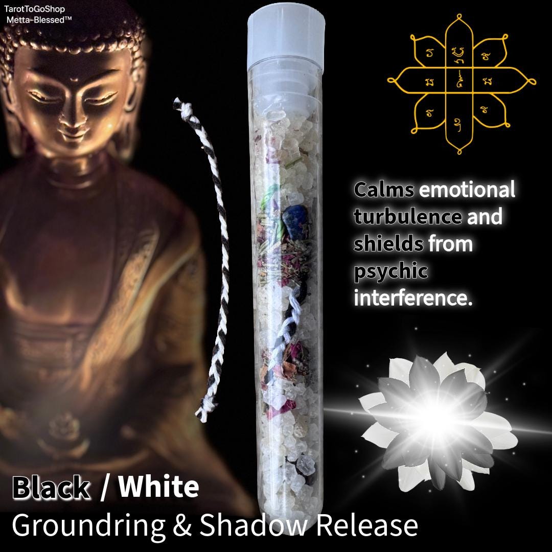 Metta Blessing Vial Set: Sacred Protection Amulets