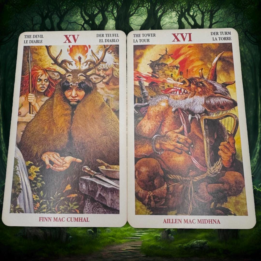 Celtic Tarot (2000 Lo Scarabeo) — Fintan Mac Bochra Edition | Practitioner’s Legacy | Worked Deck | Metta-Blessed™