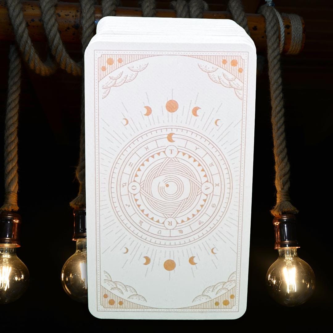 Beginner's Tarot | 78-card Tarot Learning Deck | Meaning on each card | Metta-Blessed™