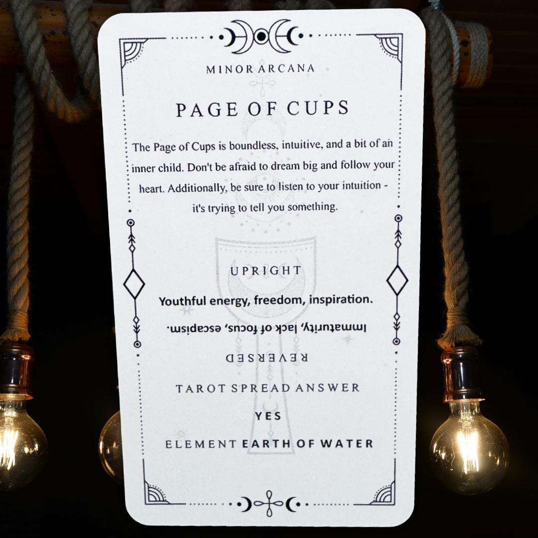 Beginner's Tarot | 78-card Tarot Learning Deck | Meaning on each card | Metta-Blessed™