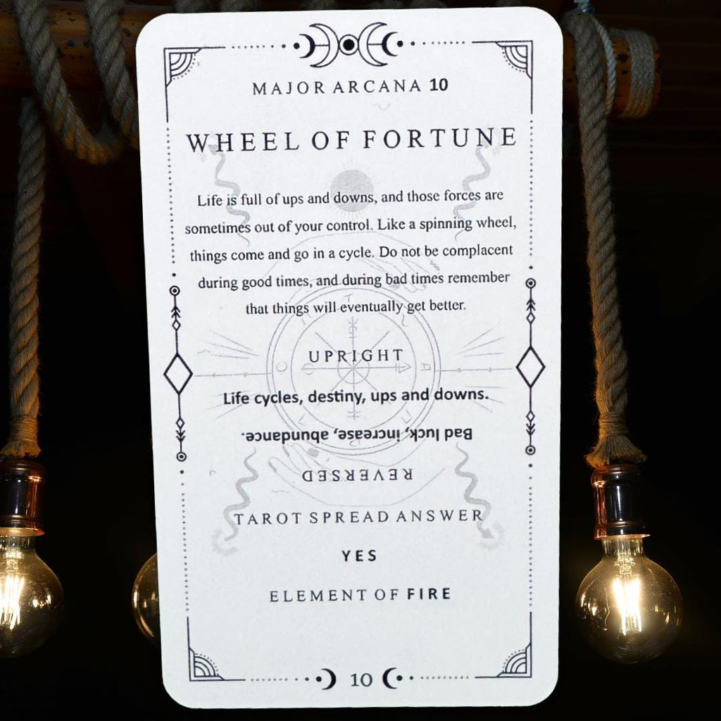 Beginner's Tarot | 78-card Tarot Learning Deck | Meaning on each card | Metta-Blessed™