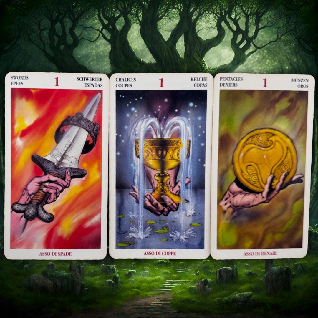 Celtic Tarot (2000 Lo Scarabeo) — Fintan Mac Bochra Edition | Practitioner’s Legacy | Worked Deck | Metta-Blessed™