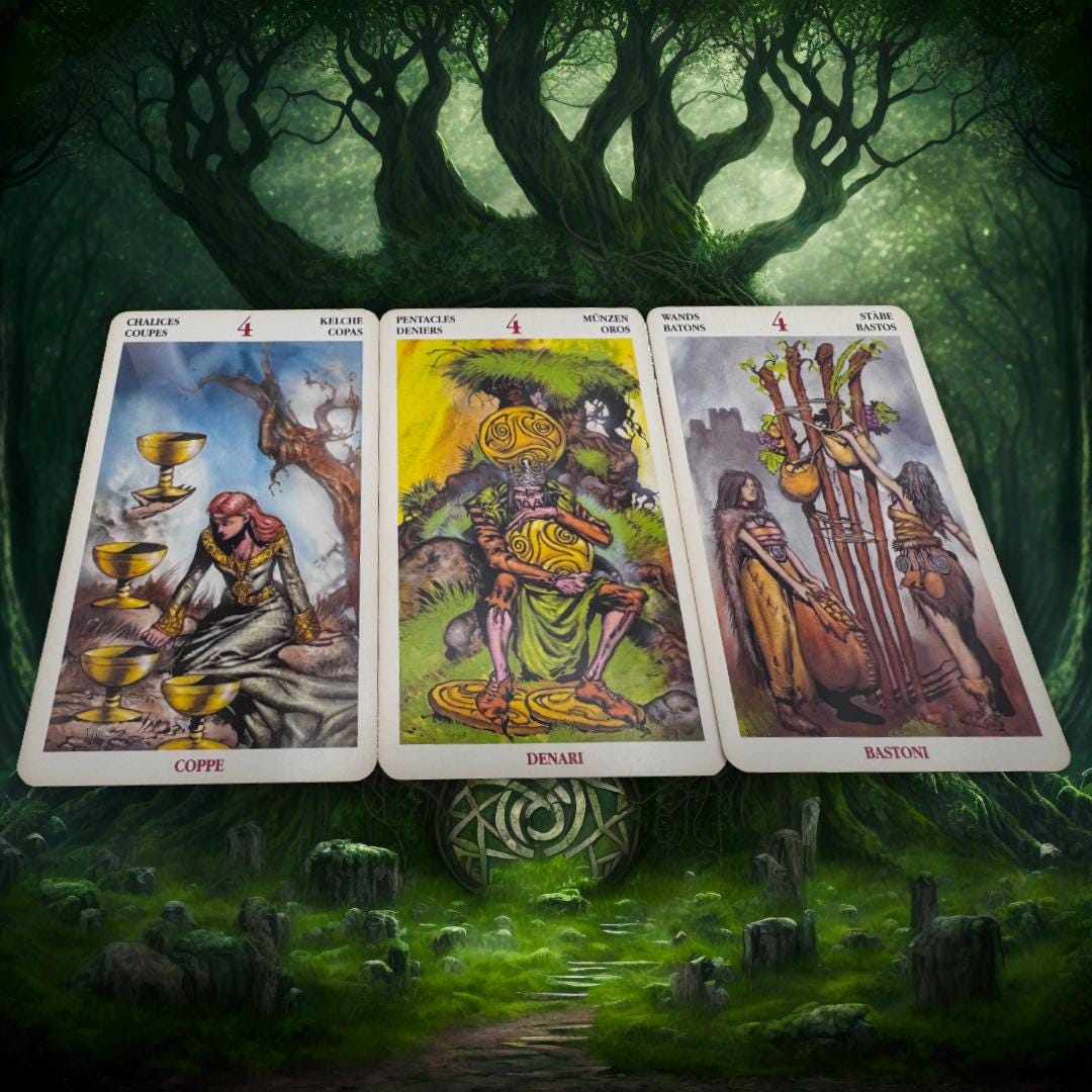 Celtic Tarot (2000 Lo Scarabeo) — Fintan Mac Bochra Edition | Practitioner’s Legacy | Worked Deck | Metta-Blessed™