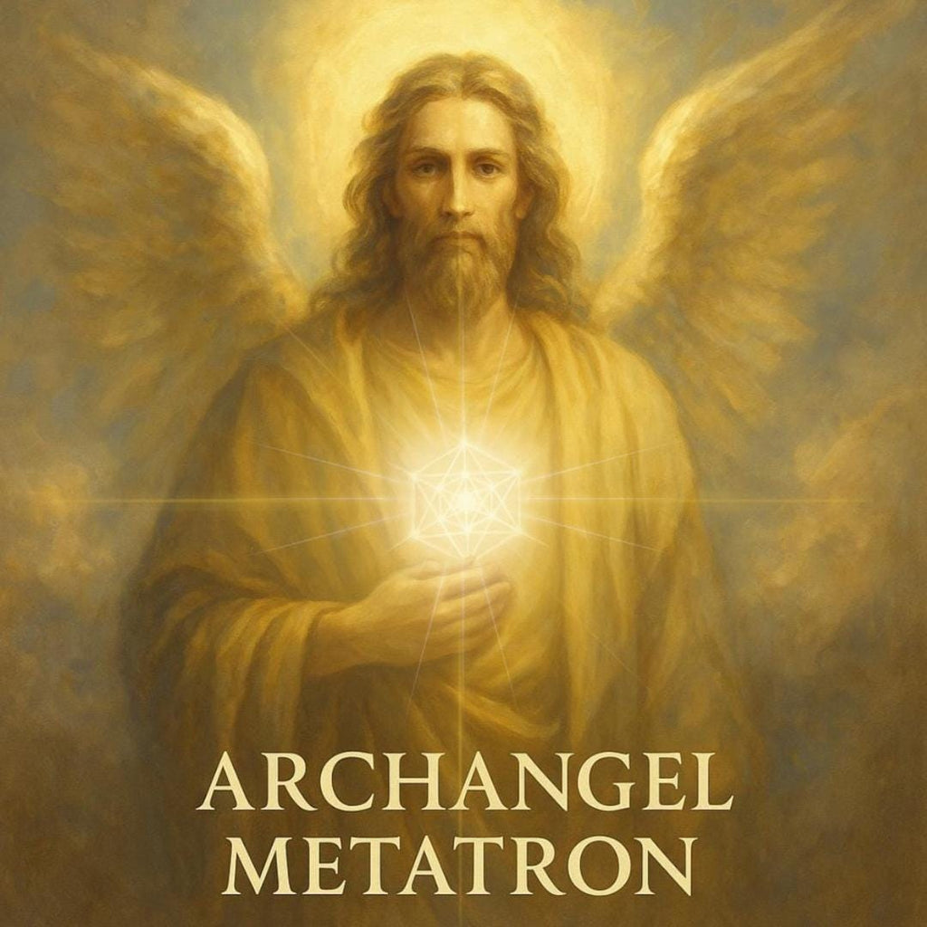 Archangel Metatron Enchanted - Michelangelo's Moses Statue: Ruggeri Italian Replica | Made in Italy | Metta-Blessed™